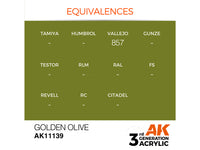 Golden Olive 17ml AK Interactive acrylic color AK11139
