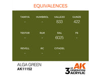Alga Green 17ml AK Interactive acrylic color AK11152