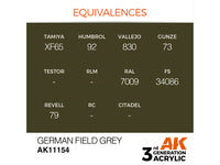 German Field Grey 17ml AK Interactive acrylic color AK11154