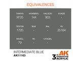 Intermediate Blue 17ml AK Interactive acrylic color AK11163