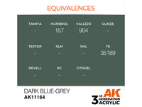 Dark Blue Grey 17ml AK Interactive acrylic color AK11164