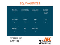 Star Blue 17ml AK Interactive acrylic color AK11185