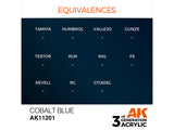 Cobalt Blue 17ml AK Interactive acrylic color AK11201