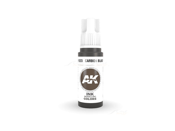 Carbon Black Ink 17ml AK Interactive acrylic color AK11223