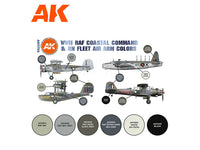 WWII RAF Coastal Command & RN Fleet Air Arm Colors AK Interactive acrylic color AK11728