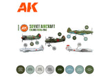 1930s-1941 Soviet Aircraft Colors AK Interactive acrylic color AK11740