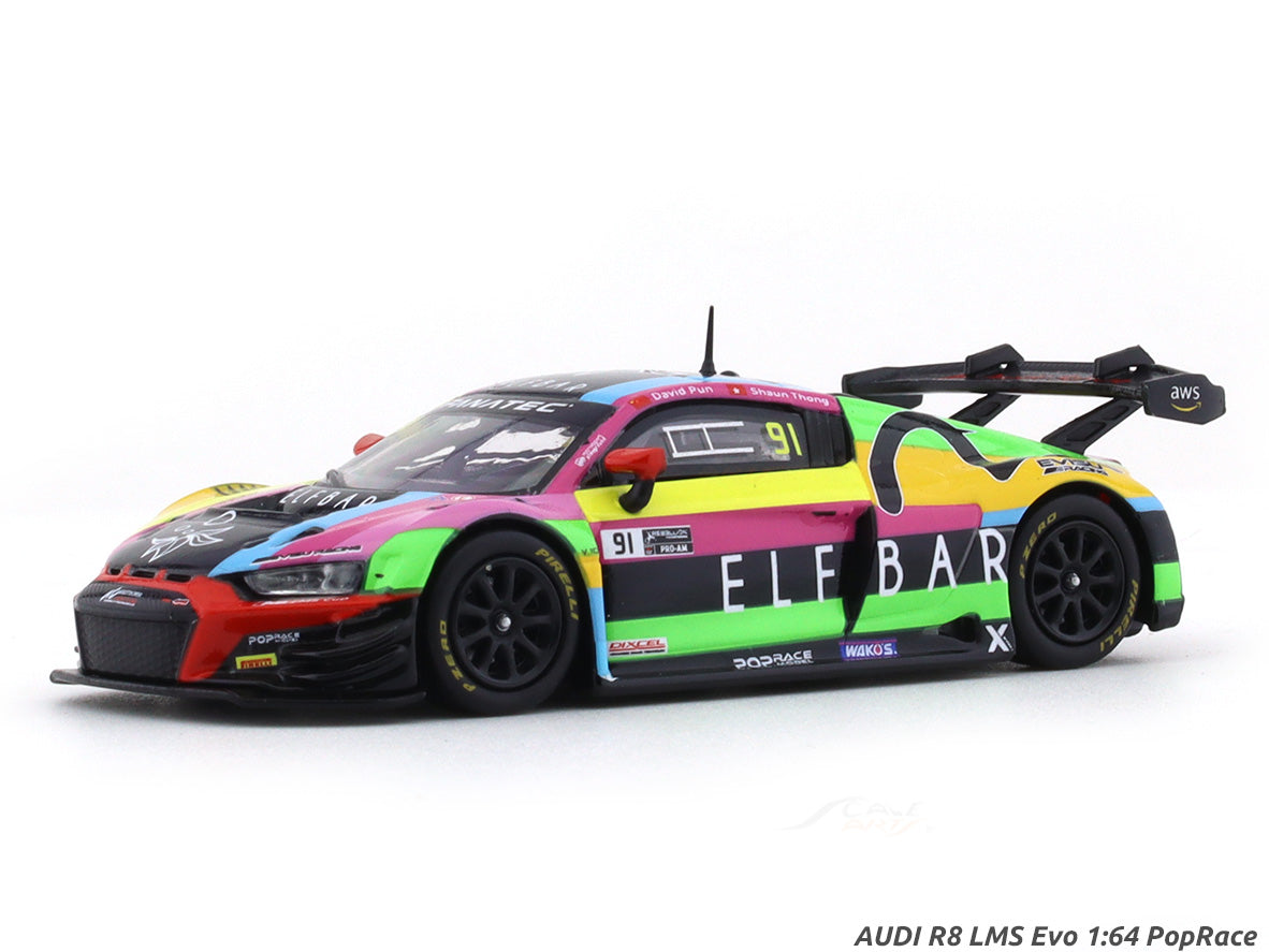 AUDI R8 LMS Evo 1:64 Pop Race diecast scale model car