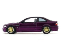 BMW M3 E46 Purple BBS 1:64 Stance Hunters diecast scale model collectible
