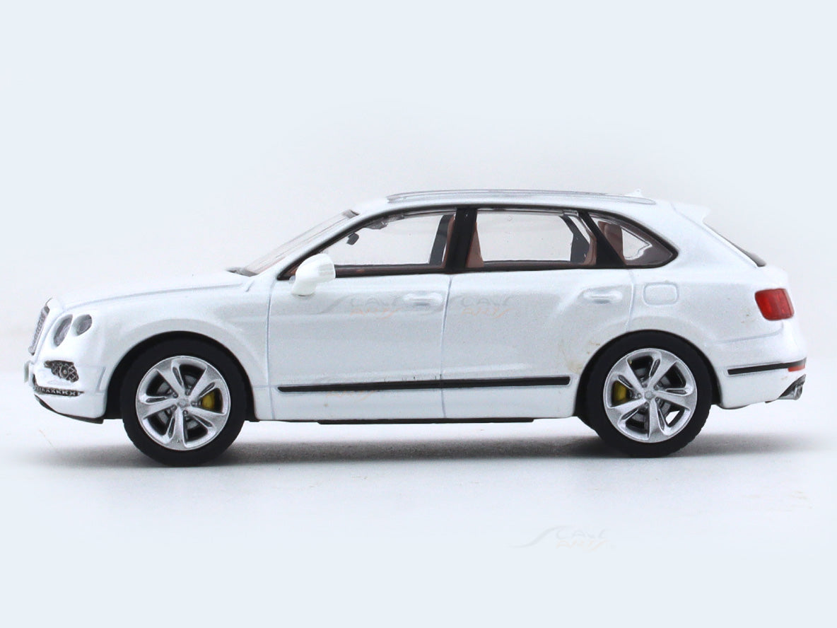 Bentley Bentayga white 1:64 LF Models diecast scale model car