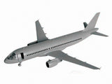 Civil airliner Airbus A-320 1:144 Zvezda plastic model kit