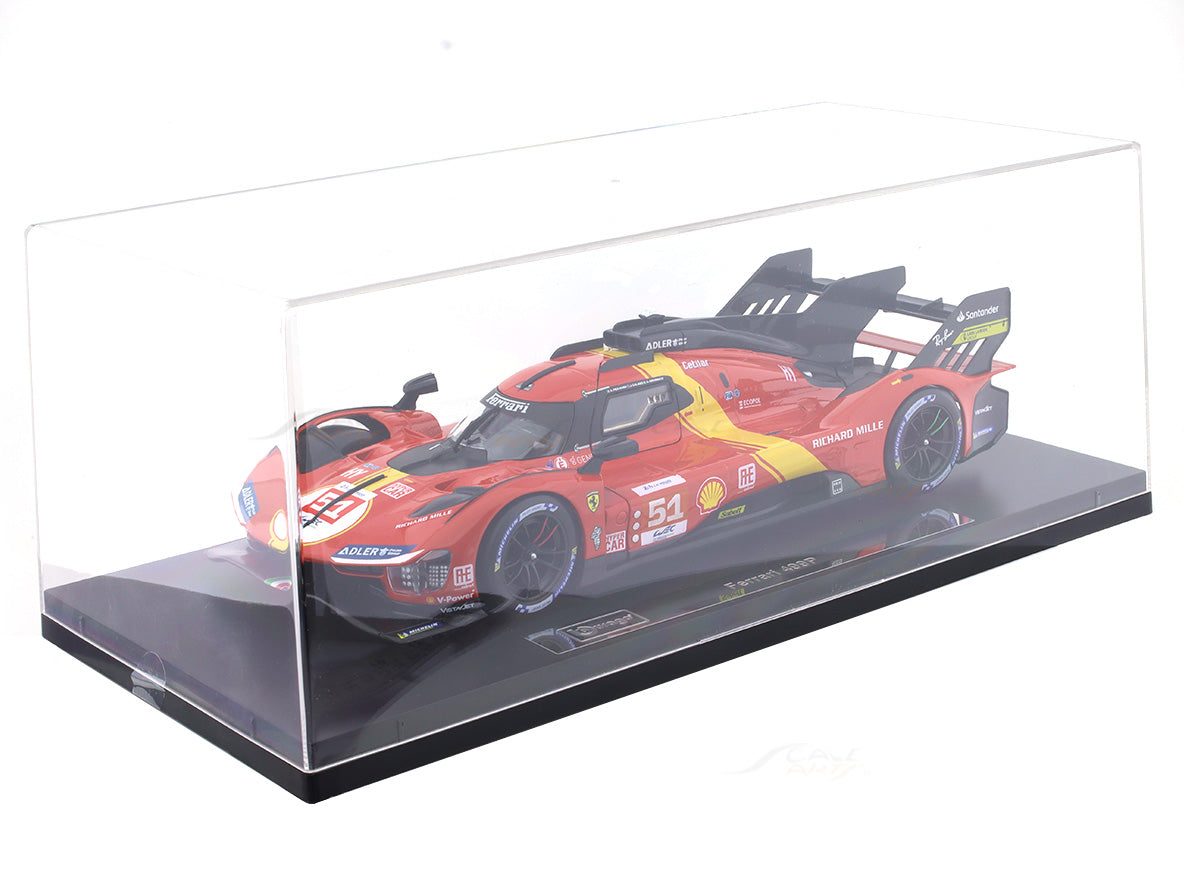 2023 Ferrari 499P #51 Winner 24h LeMans 1:18 Bburago Deluxe edition di