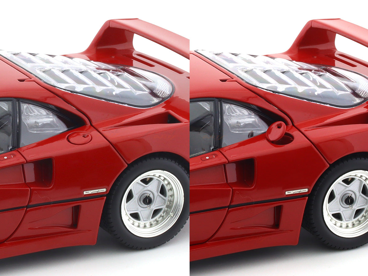 Ferrari F40 Red 1:18 Kyosho licensed premium diecast scale model