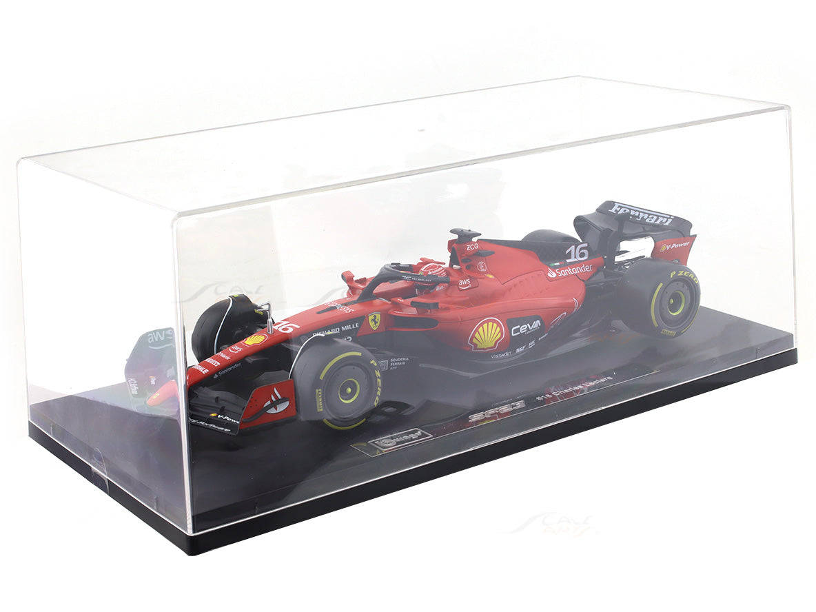 2023 Ferrari SF23 #16 Charles Leclerc 1:18 Bburago Deluxe edition