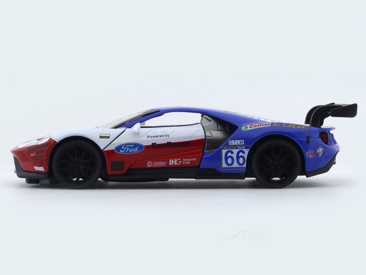 Ford GT #66 1:32 diecast toy car alloy toy