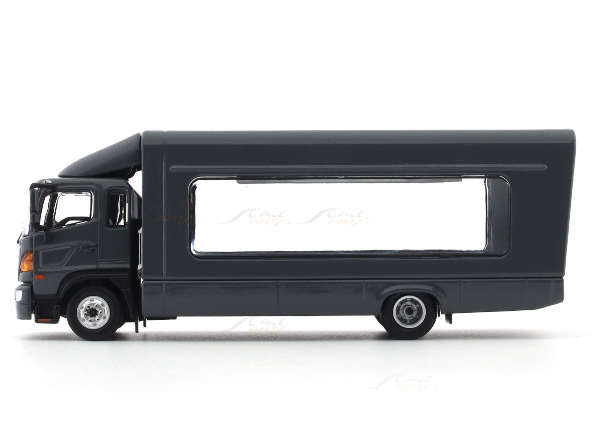 1/64 Unique Model 日野　500 レンジャー　エヴァ　白 Unique Model 1⁄64 Hino 500 HINO Ranger HKS Double Decker Bridge