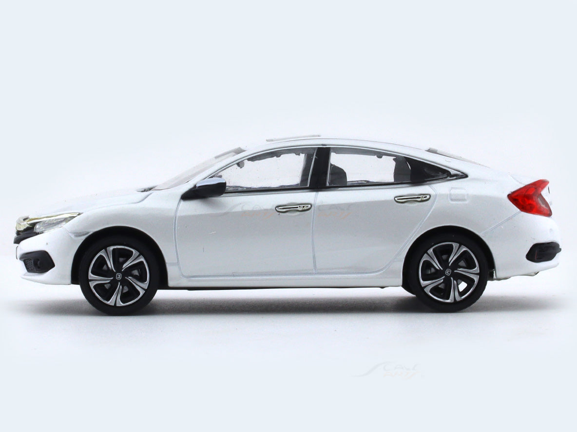 Honda Civic white 1:43 Dealer Edition diecast scale model car