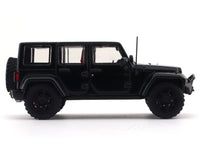 Jeep Wrangler black 1:64 Time Micro diecast scale model car