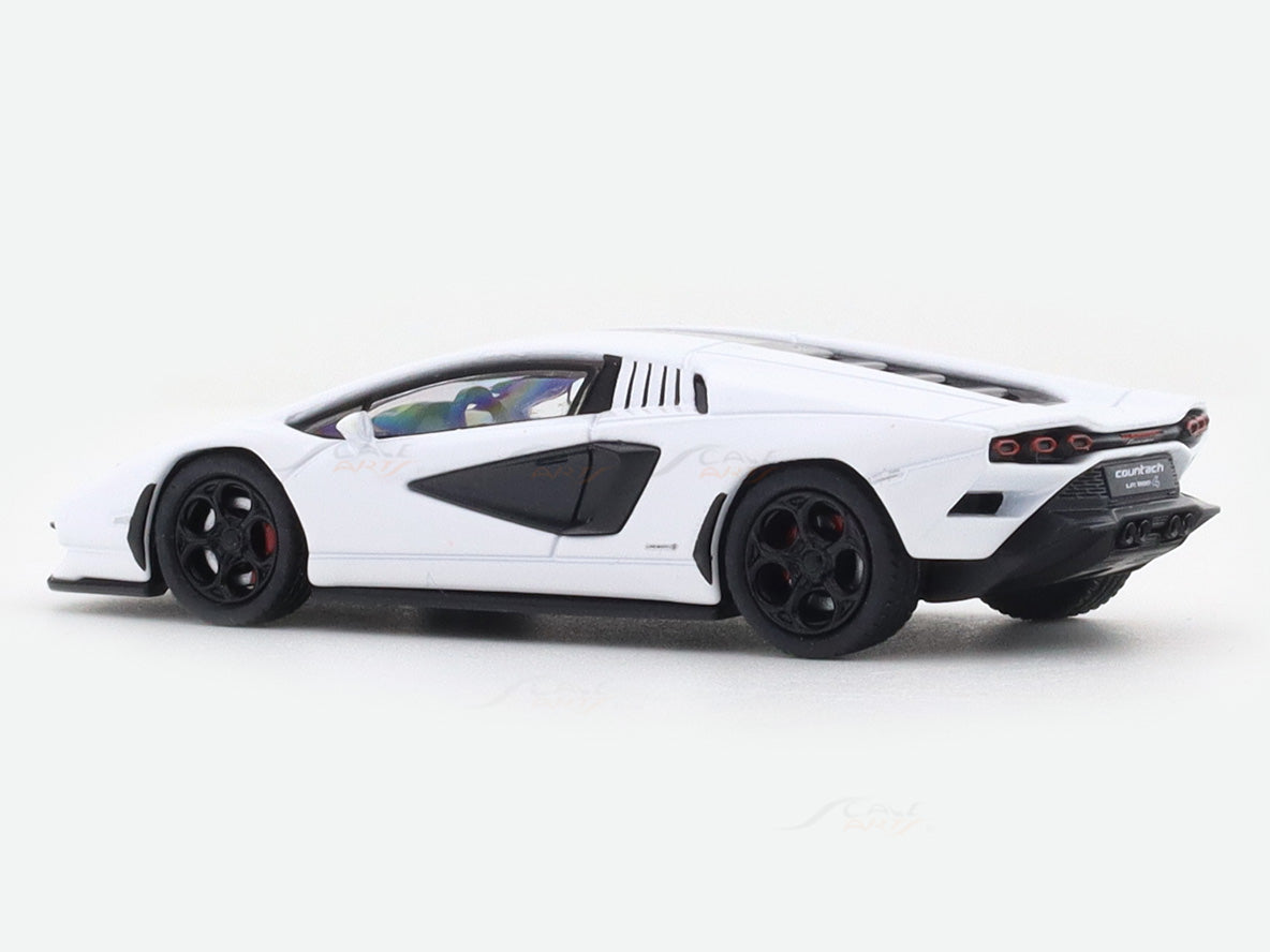Lamborghini Countach LPI 800-4 Blanche - Miniature 1:64 Poster Cars - Neuf - Modèle KTH15