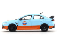 Lancer Evolution X Gulf with figure 1:64 Time Micro diecast scale model collectible