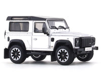 Land Rover Defender 90 Works 70th Edition silver 1:64 LCD Models diecast scale model car miniature