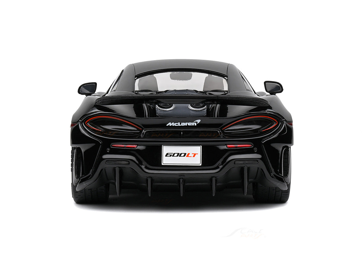 McLaren 600 LT Black 1:18 Solido licensed diecast scale model car