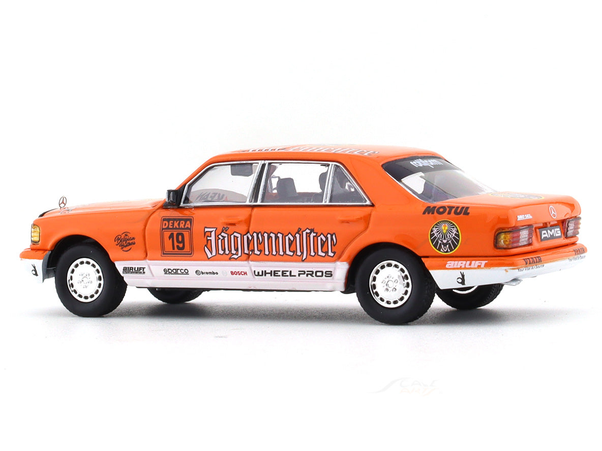 Mercedes-Benz 560SEL W126 Jagermeister 1:64 Master diecast scale car  collectible | Scale Arts India