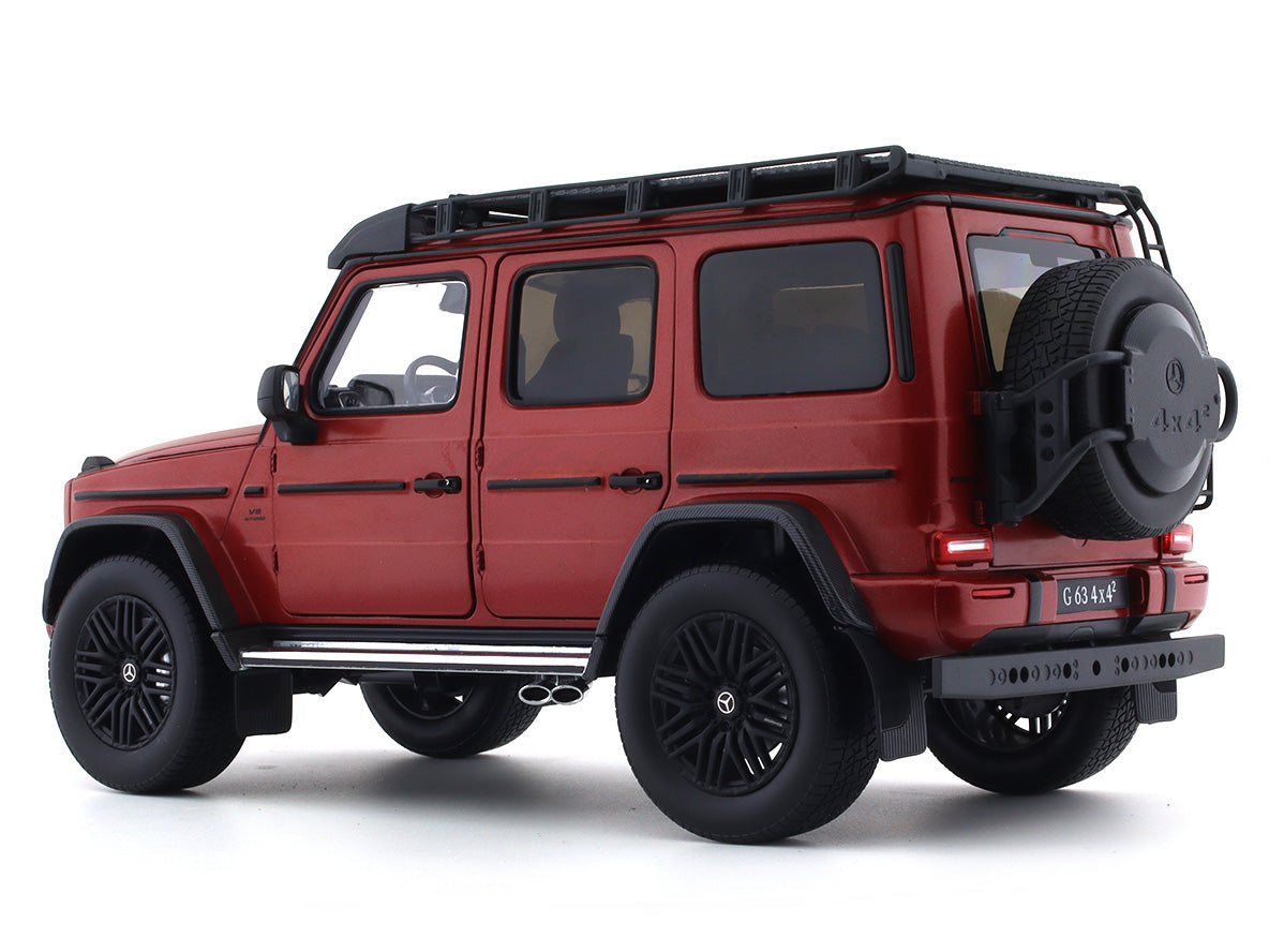 Mercedes-Benz G Class G63 AMG 4x4 red 1:18 iScale diecast Scale