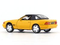 Mercedes-Benz SL500 R129 yellow 1:64 DCT diecast scale model collectible