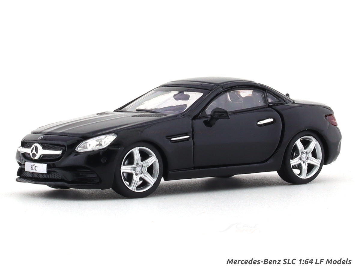 Mercedes-benz Slc Black 1:64 Lf Models Diecast Scale Model Collectible 