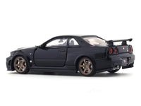 Nissan Skyline GT-R R34 Z Tune black 1:64 Time Micro diecast scale model miniature car