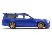 Nissan Stagea WC34 260RS blue 1:64 Zoom diecast scale model collectible
