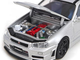 Nissan Stagea WC34 260RS blue 1:64 Zoom diecast scale model collectible