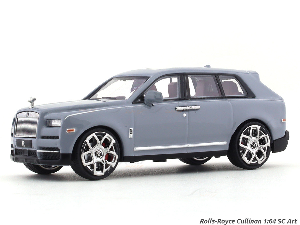 Rolls-Royce Cullinan ミニカー グレー Rolls-Royce Cullinan grey 1:64 SC Art diecast scale model car
