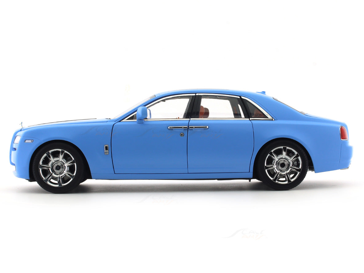 たか　ロールスロイス　ゴースト　1/18 Rolls-Royce-Ghost-blue-1-18-