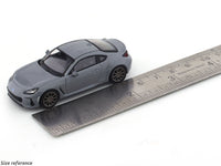 Subaru BRZ grey 1:64 Pop Race diecast scale model collectible