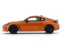 Toyota GR86 orange 1:64 Pop Race diecast scale model collectible