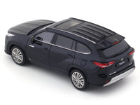 Toyota Highlander Hybrid black 1:64 LCD diecast scale model collectible