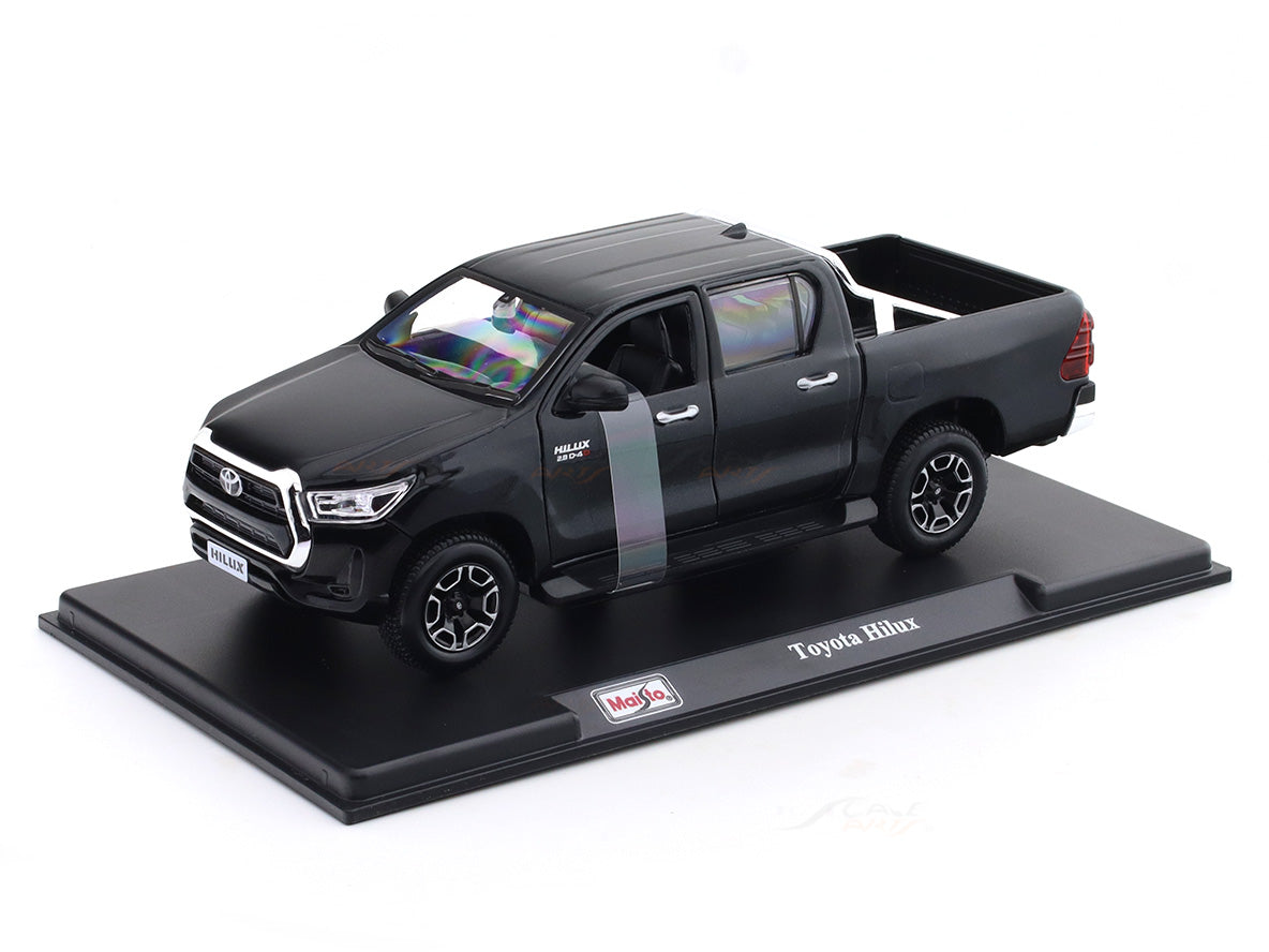 Toyota Hilux Black 1:27 Maisto licensed diecast Scale Model car collec