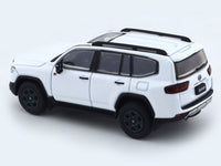 Toyota LC300 GR Sport white 1:64 GCD diecast scale model miniature car