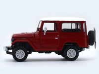 Toyota Land Cruiser FJ40 Red White 1:64 Hobby Fans diecast scale model car miniature