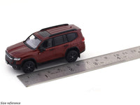 Toyota Land Cruiser JA300W GR Sport red 1:64 Hobby Japan diecast scale model collectible