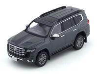 Toyota Land Cruiser JA300W ZX grey 1:64 Hobby Japan diecast scale model collectible