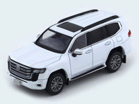Toyota Land Cruiser JA300W ZX white 1:64 Hobby Japan diecast scale model collectible