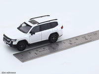 Toyota Land Cruiser LC300 GR white 1:64 LCD Models diecast scale model car miniature