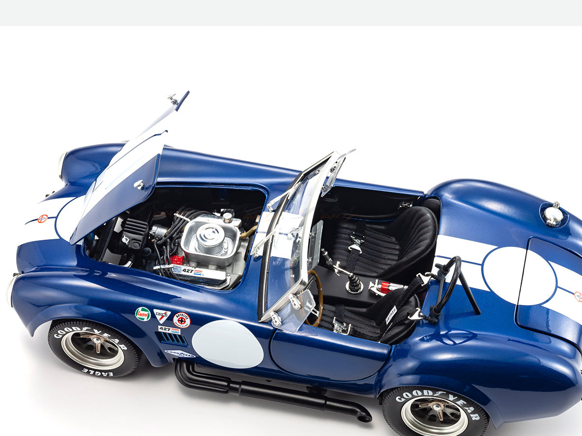 PreOrder : Shelby Cobra 427 SC Blue 1:18 Kyosho diecast scale