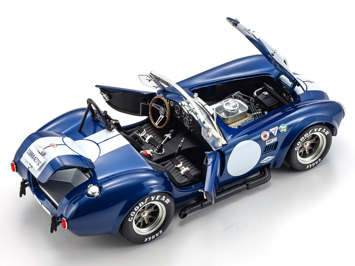 PreOrder : Shelby Cobra 427 SC Blue 1:18 Kyosho diecast scale