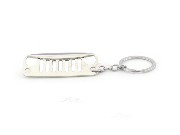 Jeep Grille Chrome keyring / keychain
