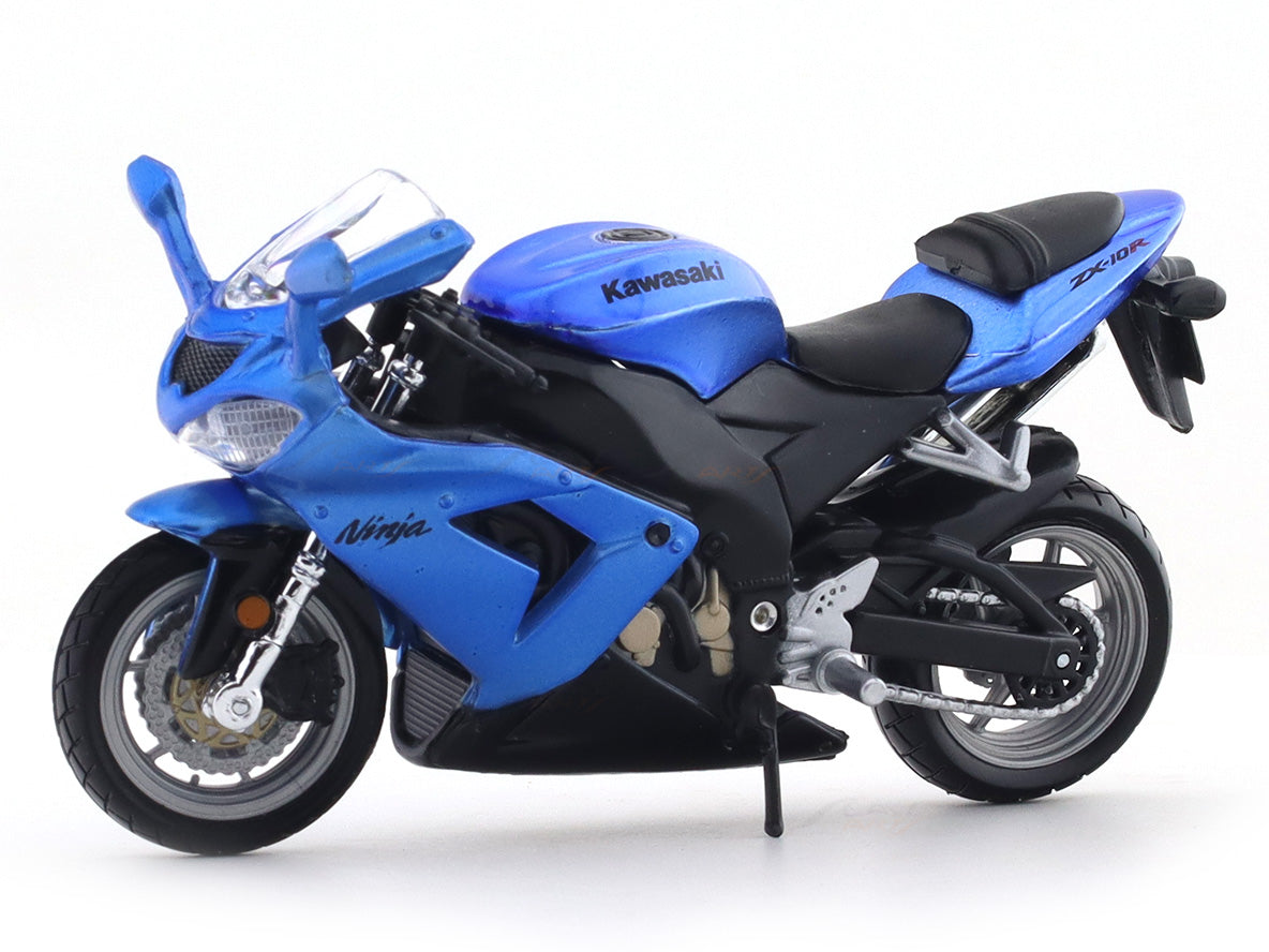 Kawasaki Ninja ZX-10R 1:18 Bburago Licensed Diecast Bike Model