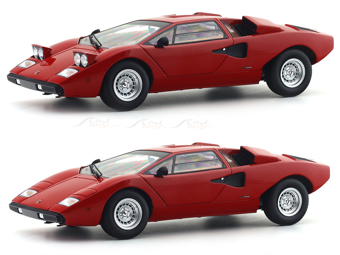 Lamborghini Countach LP400 Red 1:18 Kyosho Premium Licensed