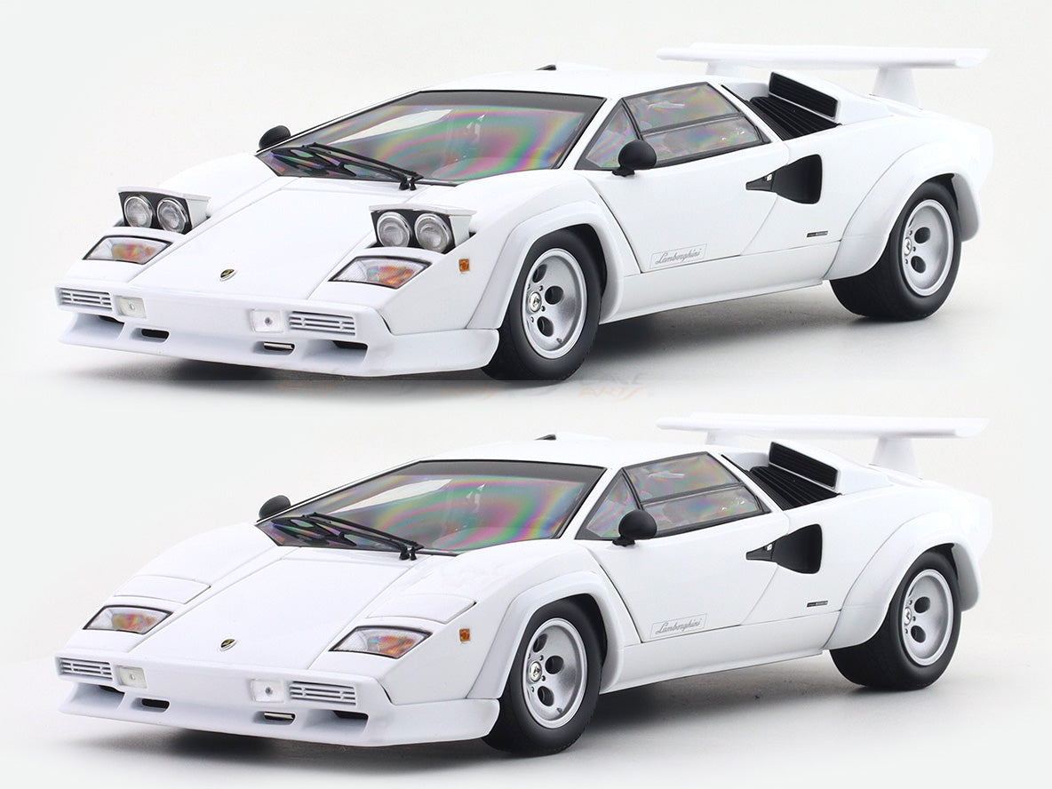 Lamborghini Countach LP400S White 1:18 Kyosho Premium Licensed